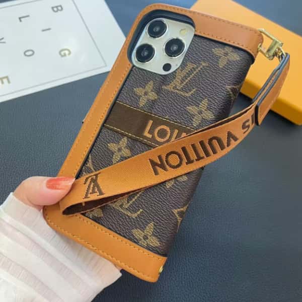 Phone Wallet Case For iPhone 11-18 Pro Max Q100