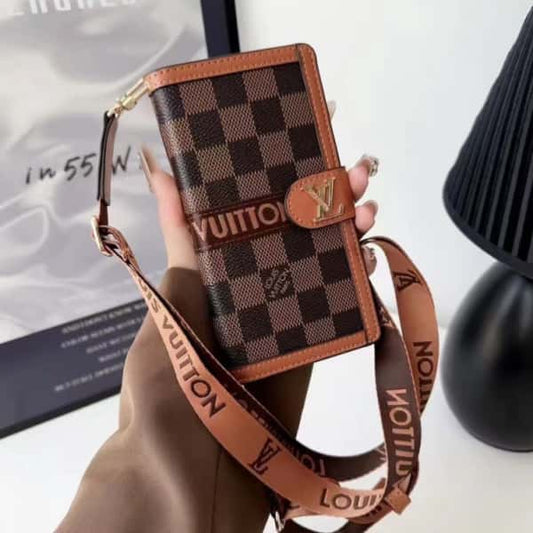 Crossbody Phone Wallet Case For iPhone 11-18 Pro Max Q67