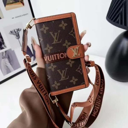 Crossbody Phone Wallet Case For iPhone 11-18 Pro Max Q65