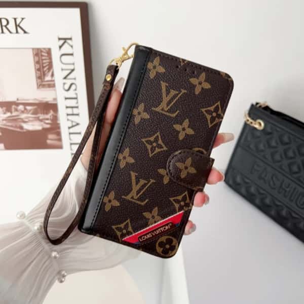 Phone Wallet Case For iPhone 11-18 Pro Max Q93