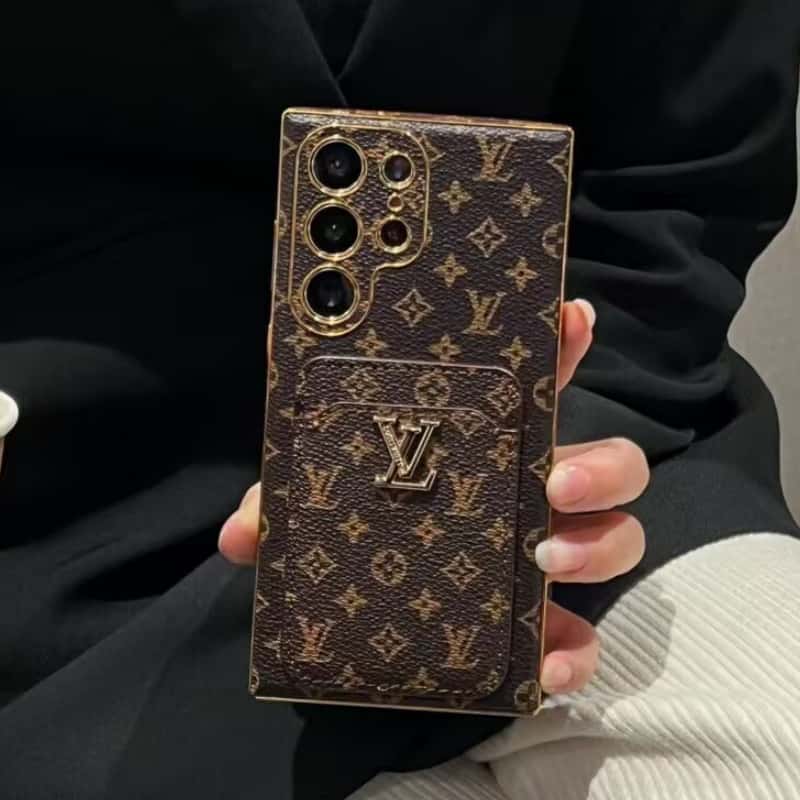 Phone Case for Samsung Galaxy S22-S26 Plus Ultra with Card holder Q152