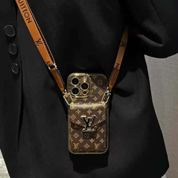 Crossbody Phone Wallet Case For iPhone 11-18 Pro Max Q122