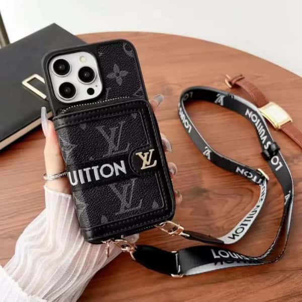Crossbody Phone Wallet Case For iPhone 11-18 Pro Max Q84