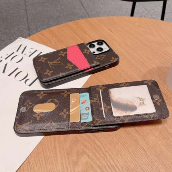 Phone Wallet Case For iPhone 11-18 Pro Max Q109