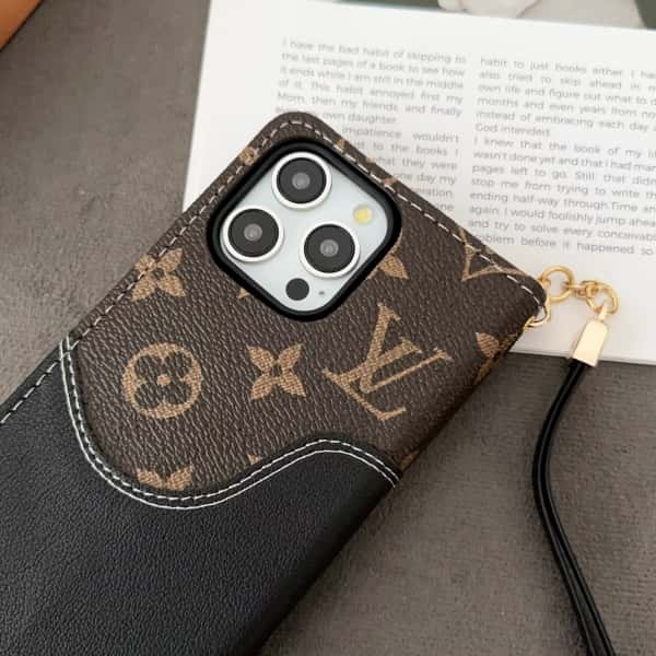 Phone Wallet Case For iPhone 11-18 Pro Max Q128