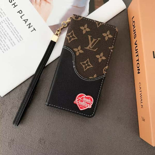 Phone Wallet Case For iPhone 11-18 Pro Max Q128