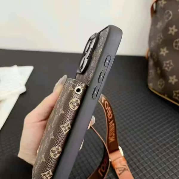 Crossbody Phone Wallet Case For iPhone 11-18 Pro Max Q121