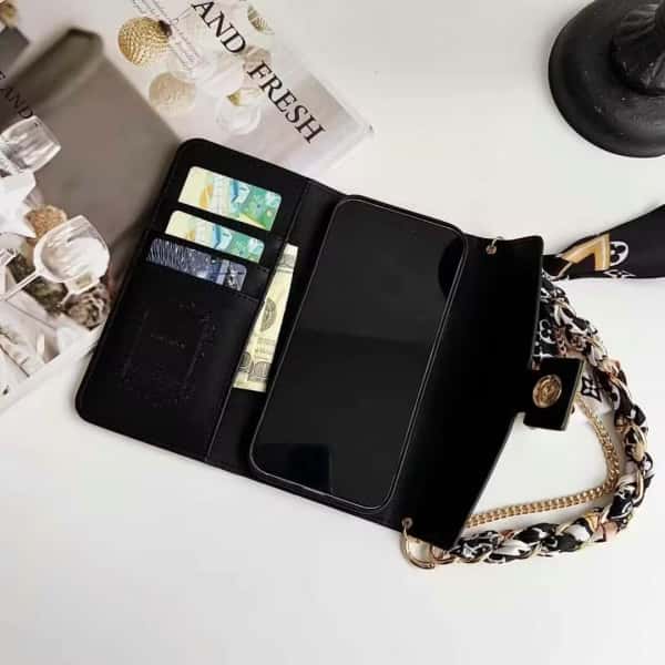 Phone Wallet Case For iPhone 11-18 Pro Max Q138
