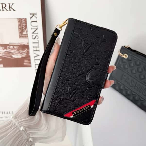Phone Wallet Case For iPhone 11-18 Pro Max Q92