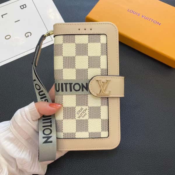 Phone Wallet Case For iPhone 11-18 Pro Max Q103