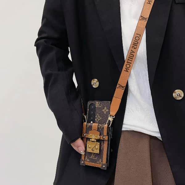 Crossbody Wallet Case for Samsung Galaxy Z Fold3-Fold8 Q155