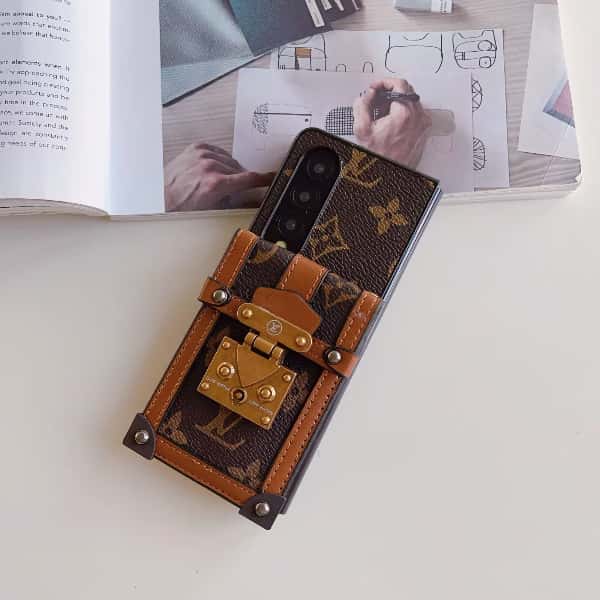 Crossbody Wallet Case for Samsung Galaxy Z Fold3-Fold8 Q155