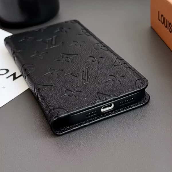 Phone Wallet Case For iPhone 11-18 Pro Max Q97