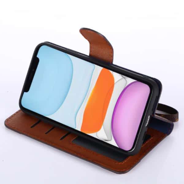 Phone Wallet Case For iPhone 11-18 Pro Max Q95
