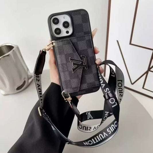 Crossbody Phone Wallet Case For iPhone 11-18 Pro Max Q90