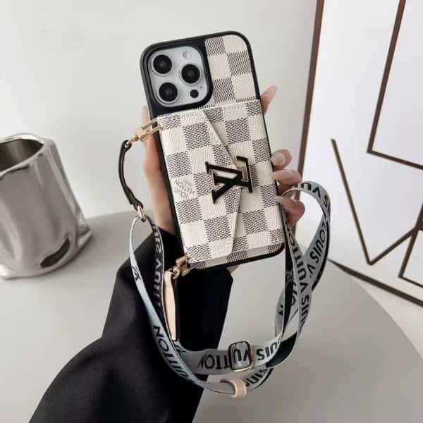 Crossbody Phone Wallet Case For iPhone 11-18 Pro Max Q88
