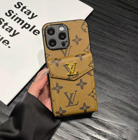 Phone Wallet Case For iPhone 11-18 Pro Max Q105