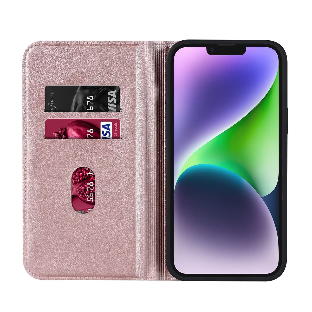 Quilted Leather MagSafe Wallet Case For iPhone 17 16 15 14 13 12 Pro Max Flip Card Slots Kickstand Wireless Charging Cover Q30 - QuiltedCases